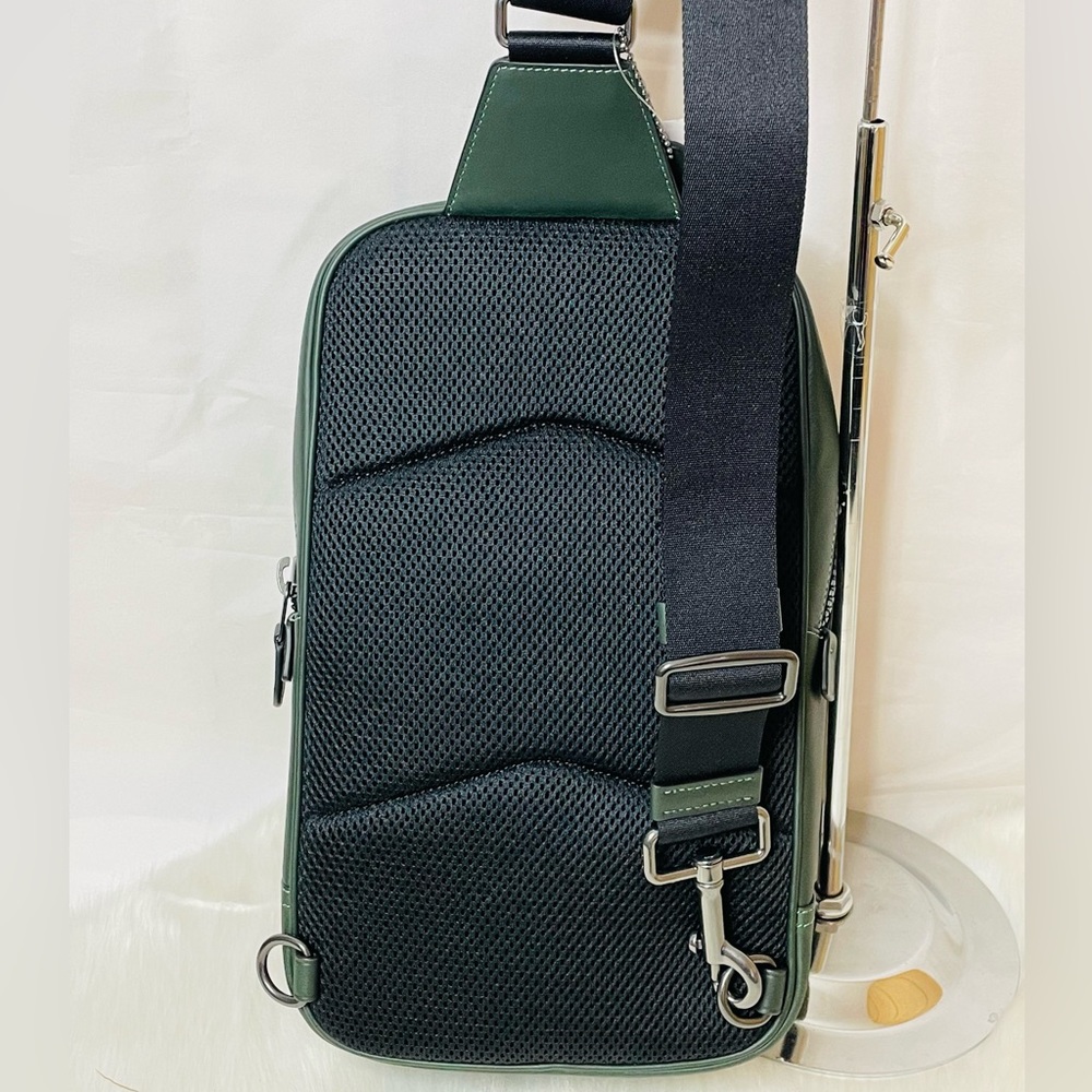 NWT Coach Westway backpack in Colorblock Signature Canvas with Coach Patch Sling - Picture 7 of 14